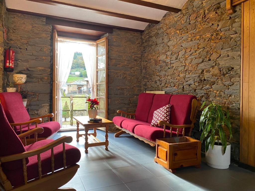 Ahio San Martin, Apartamentos Rurales Casa De La Villa San Martin de Oscos Bagian luar foto